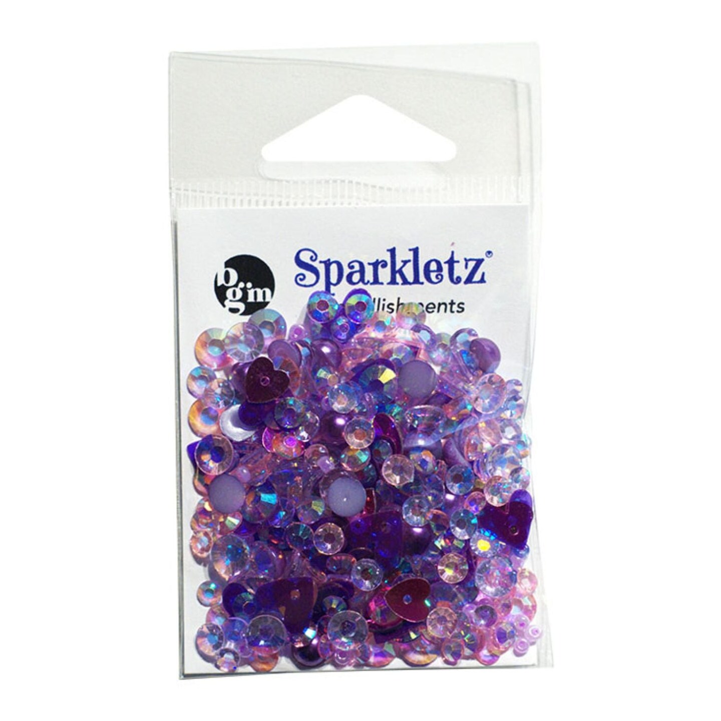 Buttons Galore Sparkletz DIY Craft Embellishments 30 Grams - 3 Packs Vintage Valentine