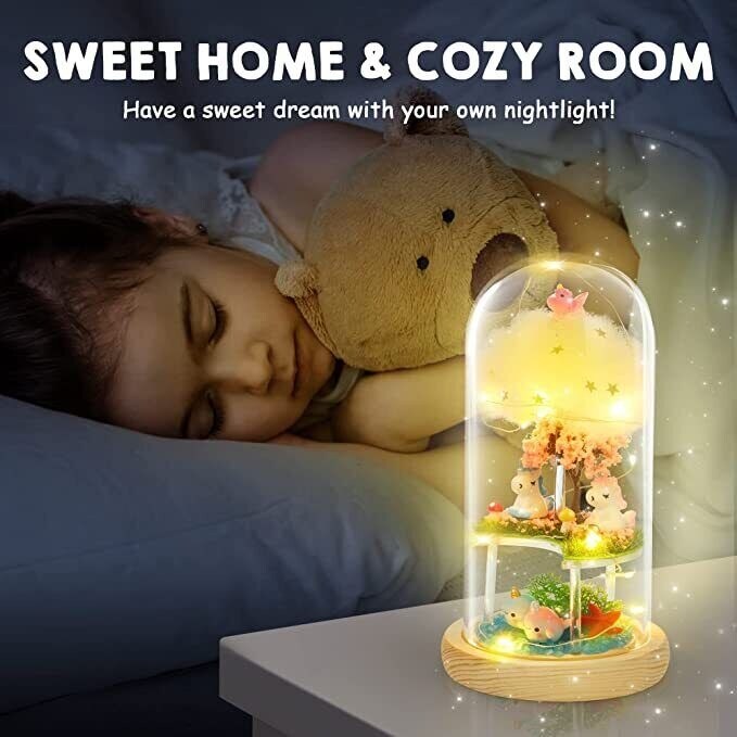 DIY Unicorn Night Light Crafts Kit for Kids