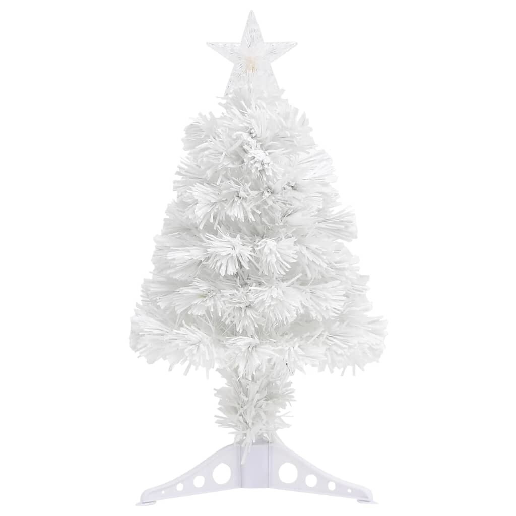 Artificial Christmas Tree with LED White Fiber Optic