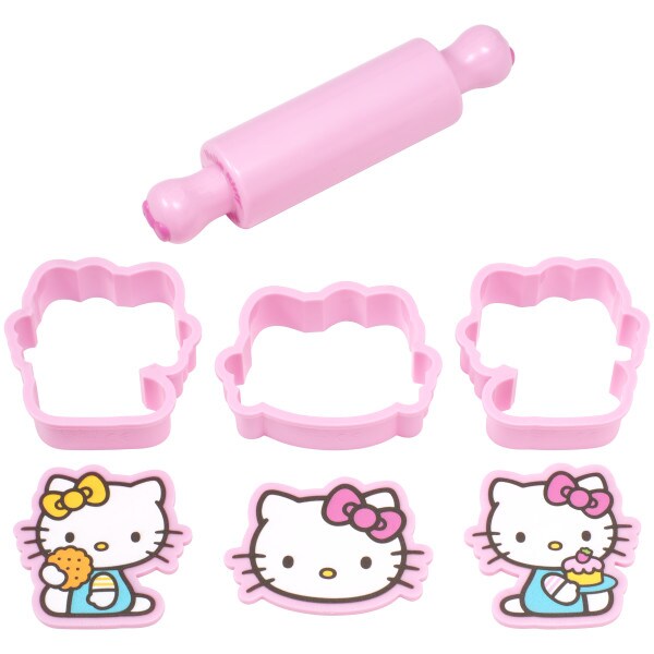 Hello Kitty Play Bake Fun! DecoSet Cake Decoration