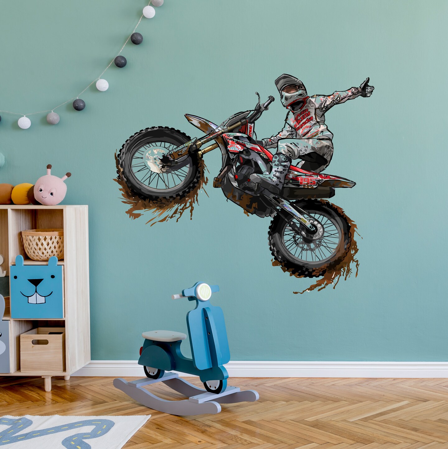 Dirt Bike Gifts Decals, Dirt Bike Wall Sticker, Motocross Wall Decal, Dirt  Bike Graphics, Dirt Bike Wall Decor, Moto Graphics Decal mc331