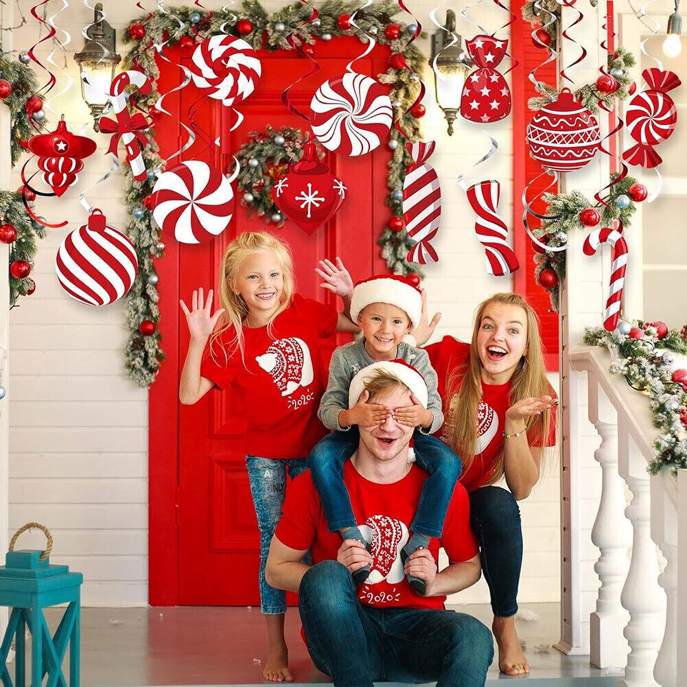 Decorative Hanging Candy Christmas Decor