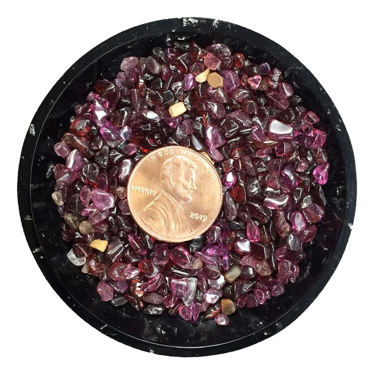 Rhodolite Garnet Tiny Crystal Chips &#x2013; Size 0