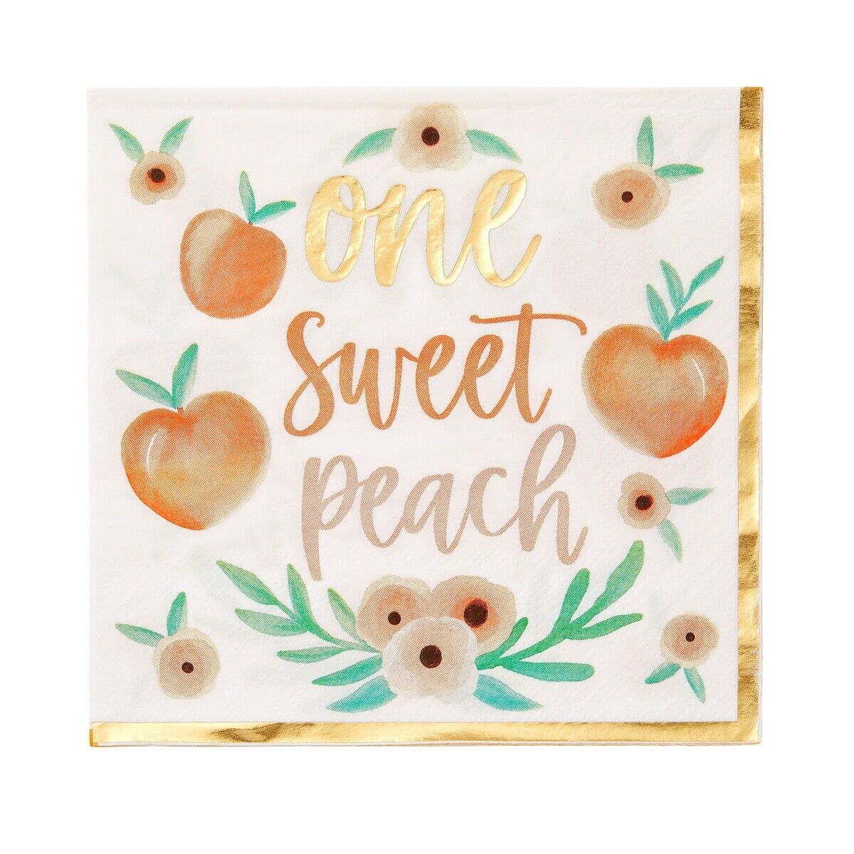 Flexible Sweet Peach Paper Napkins 50 packs