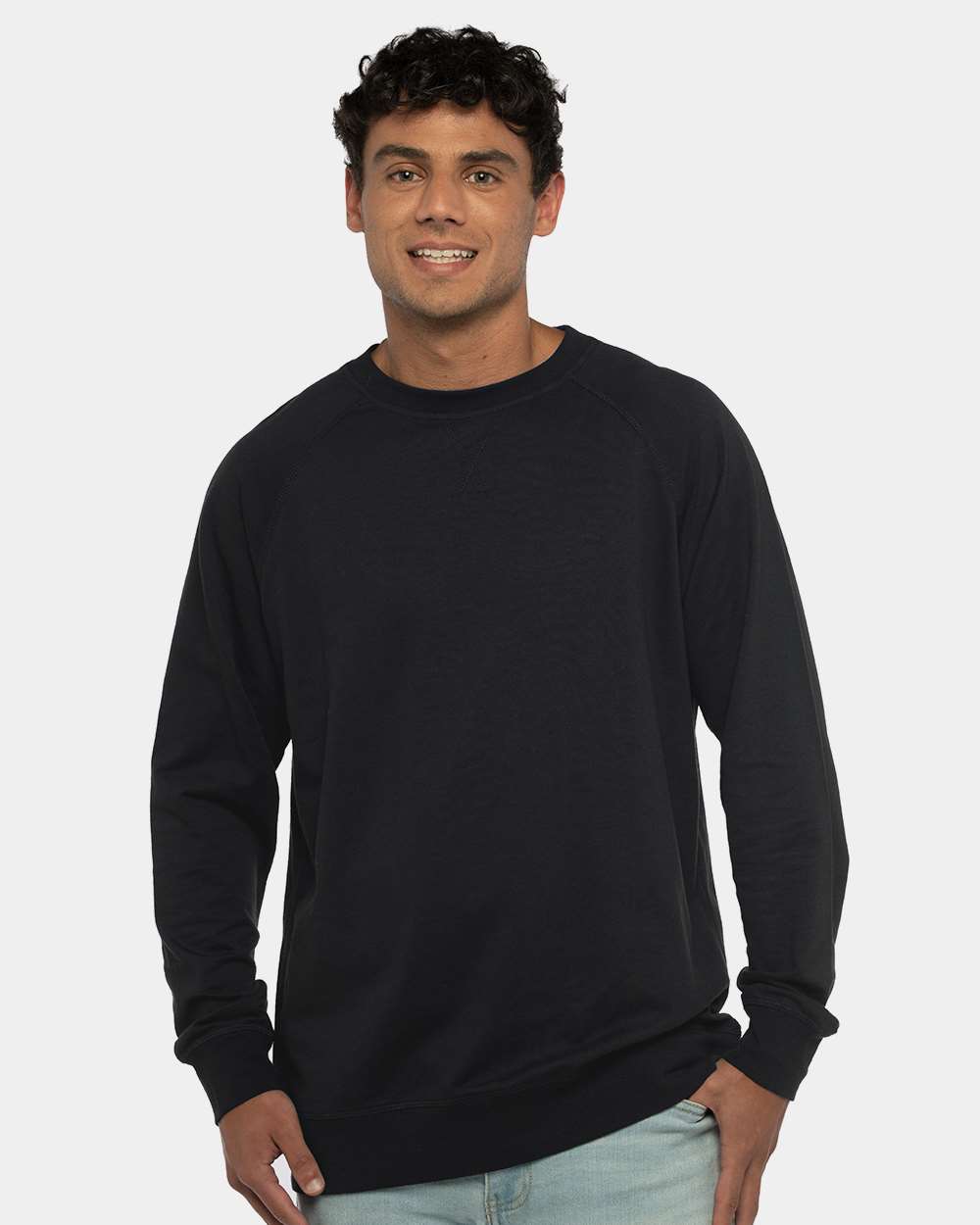 Laguna Raglan Lonf Sleeve Crewneck Sweatshirt