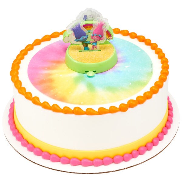 Trolls Happy DecoSet&#xAE; Cake Decoration
