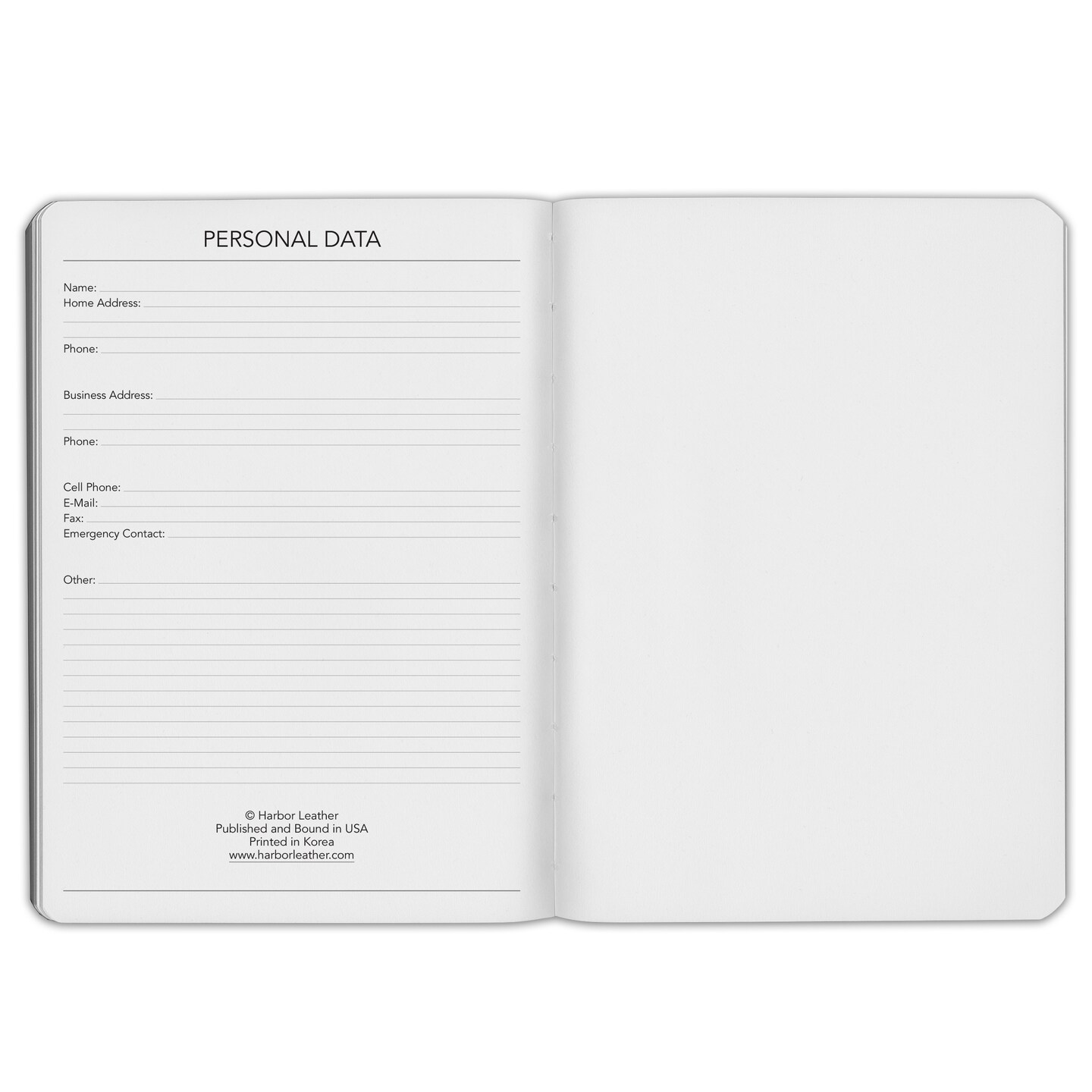 Desk Journal by Harbor - 8&#x22;x5.5&#x22;