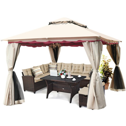 10&#x27; x 13&#x27; Heavy Duty Party Wedding Car Canopy Tent