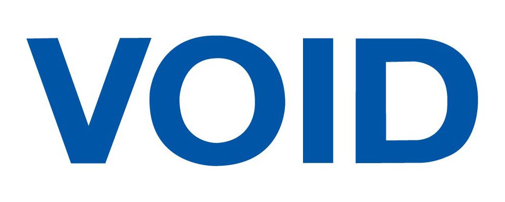 2000 PLUS Greenline Message Stamp, Self-Inking, VOID, 1-1/2" x 9/16" impression area, 80% recycled, Blue ink