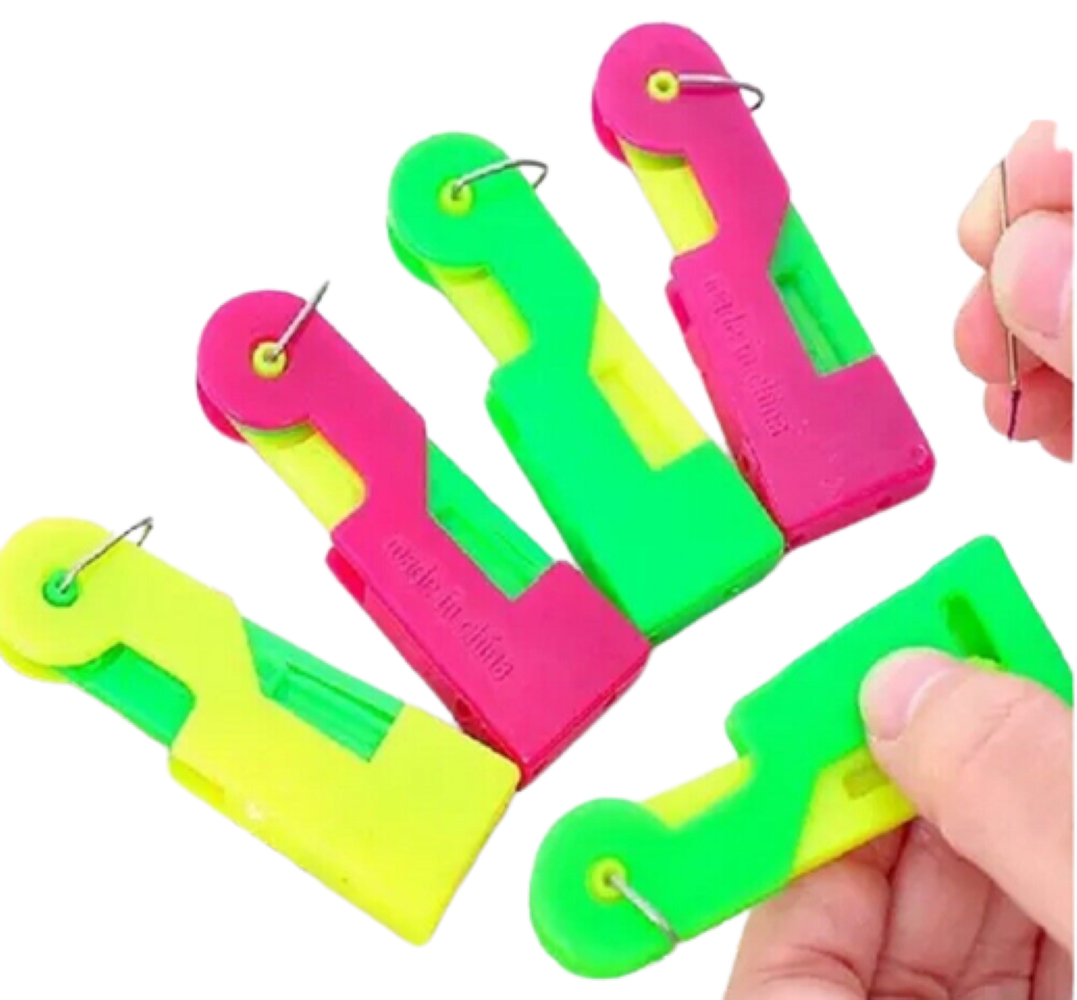 Kitcheniva Automatic Sewing Needle Threader For Elderly 10 Pcs