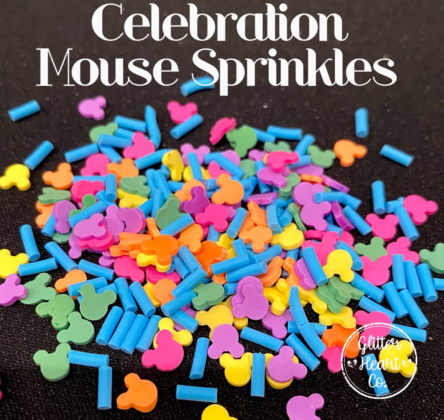 Fake Clay Mouse Sprinkles by Glitter Heart Co.&#x2122;