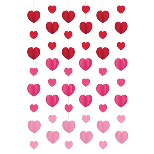 Hearts Hanging String Decorations | Michaels