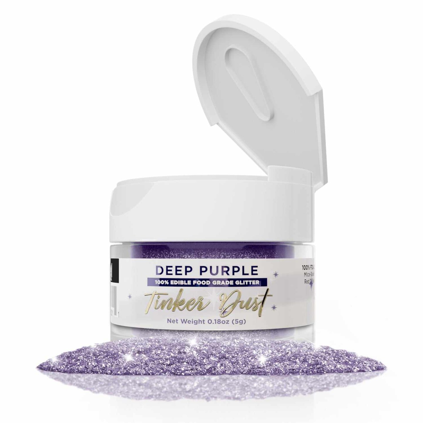 Lilac Purple Tinker Dust Edible Glitter Spray Pump Bakell® Food Grade  Gourmet Dessert, Food & Drink Garnish Pearlized Shimmer Sparkle 