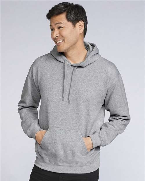Gildan Unisex Softstyle Midweight Long Sleeve Hooded Sweatshirt