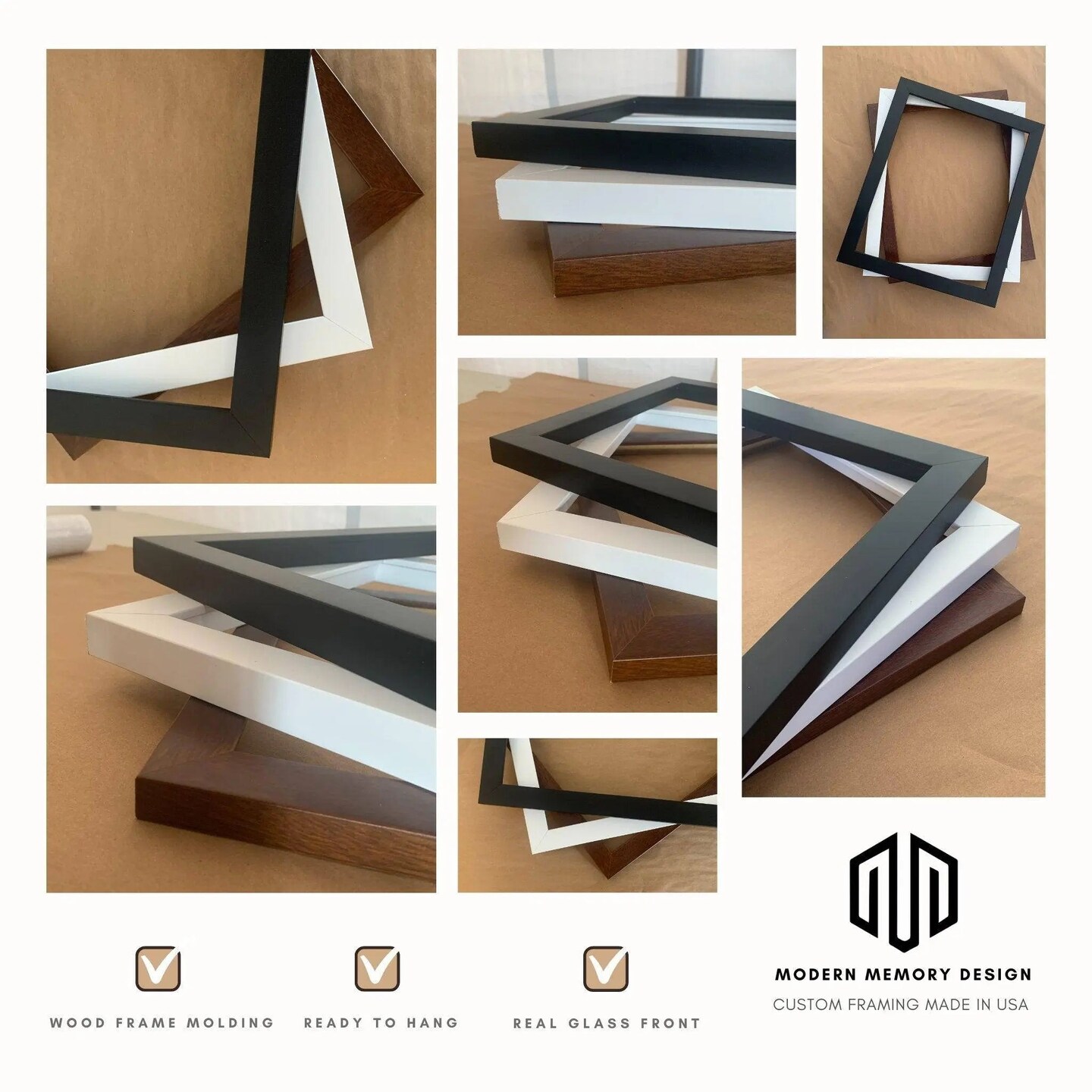 6 X 6 Square Picture Frames for sale
