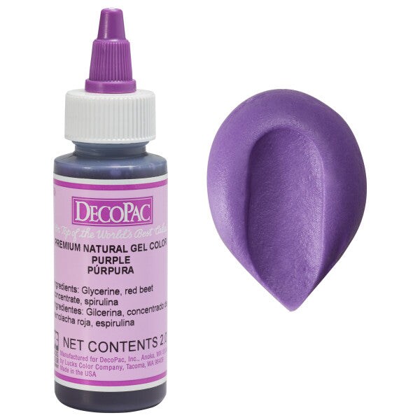Purple All-Natural Premium Gel Color