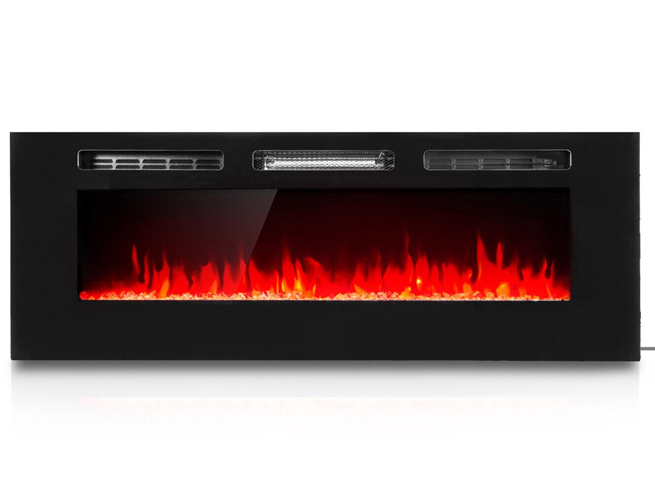 Electric Fireplace Recessed insert or Wall Mounted Standing Electric Heater.