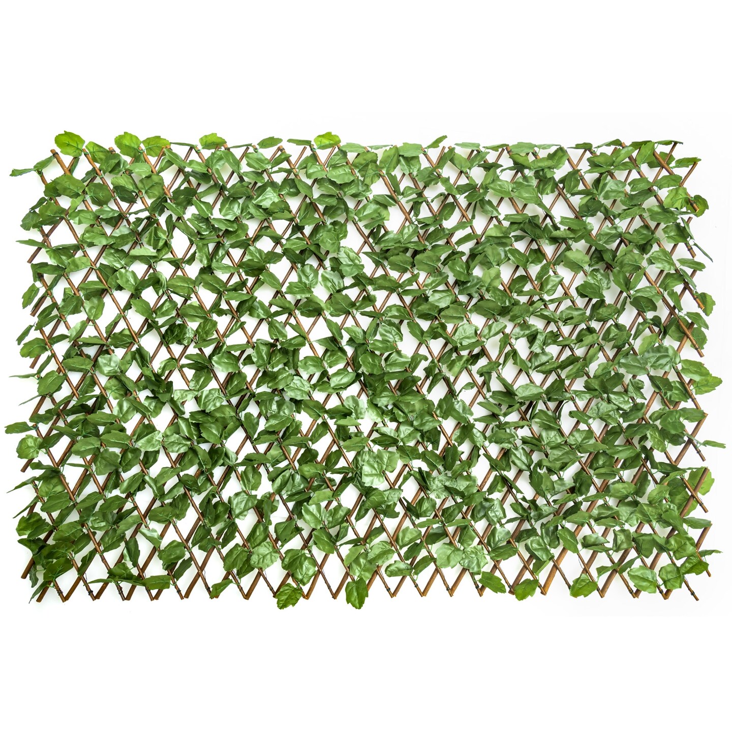 3 Pieces Retractable Artificial Leaf Faux Ivy Privacy Fence Screen Expandable