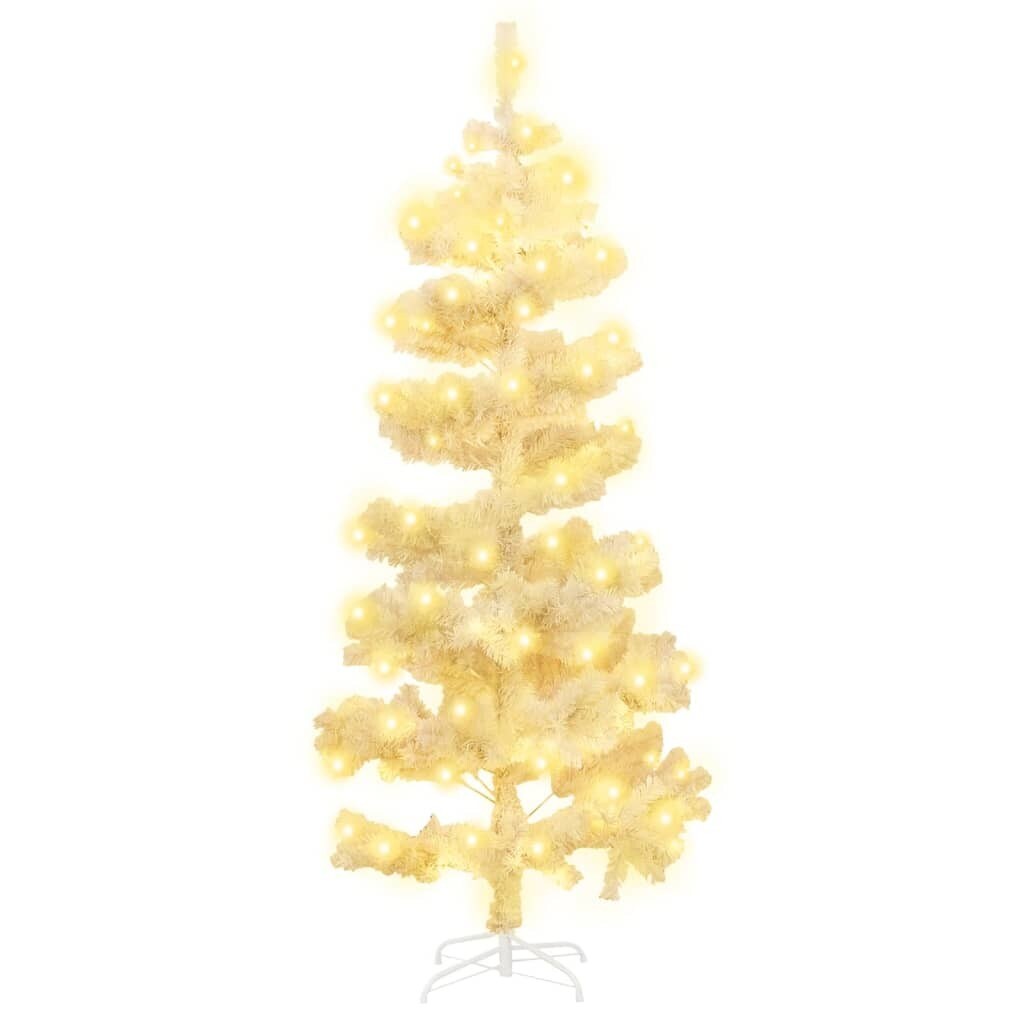 Swirl Christmas Tree with Stand and LEDs