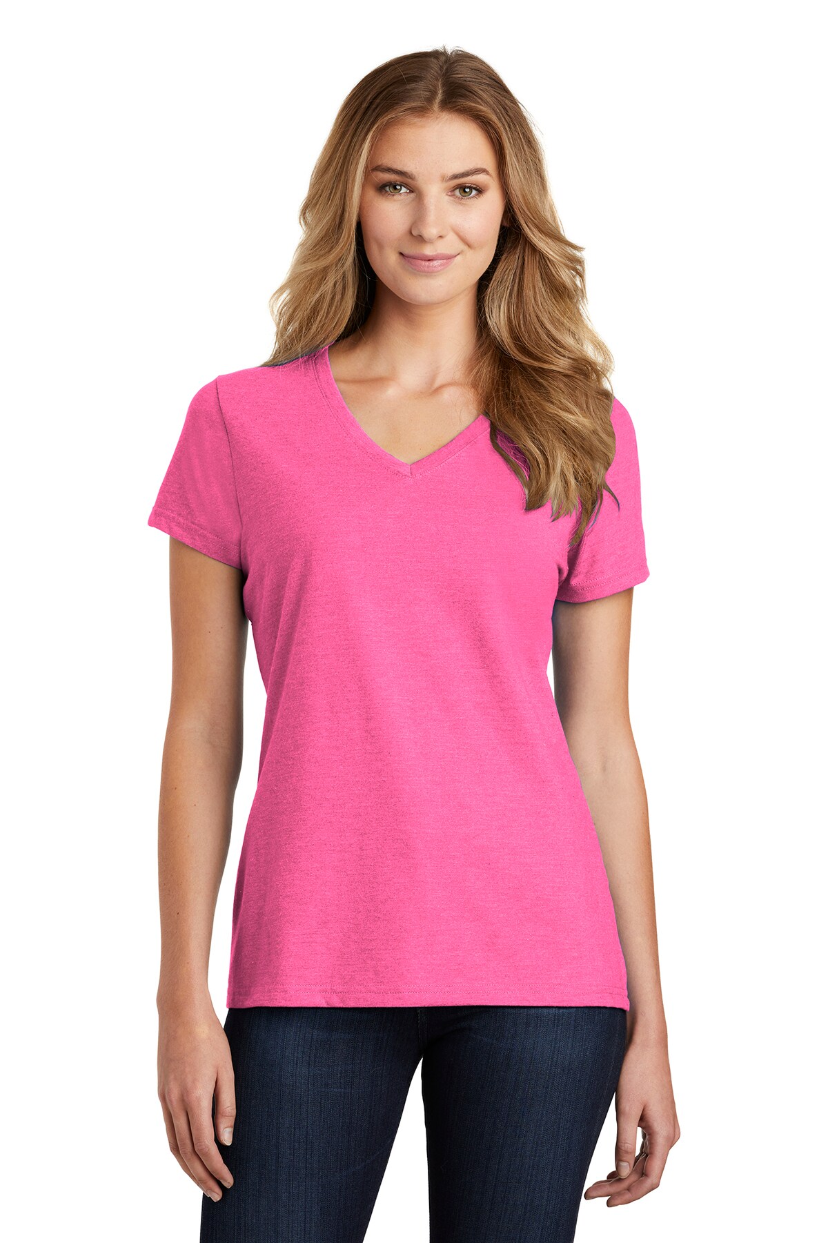 Neon pink heather