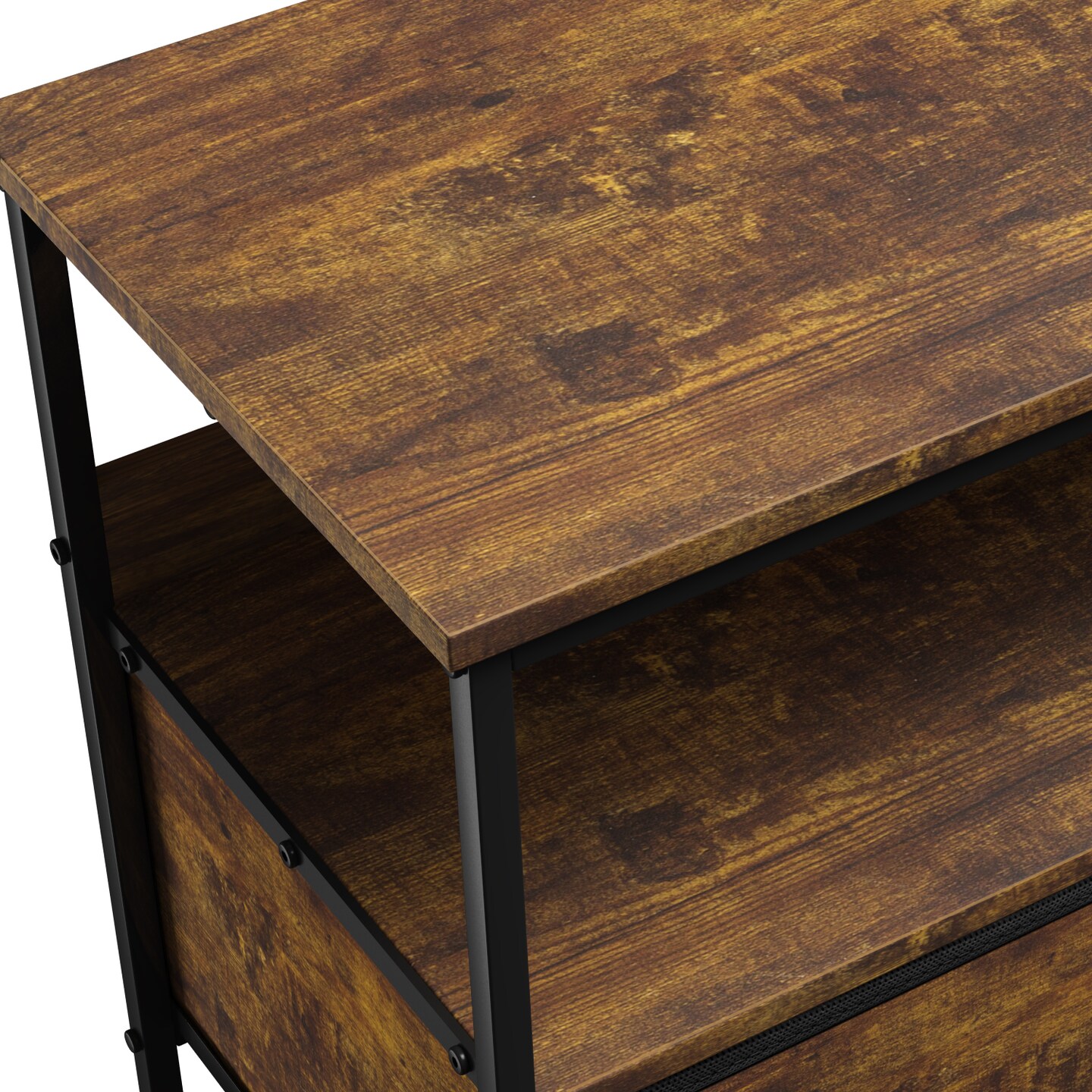Sorbus TV Stand Dresser with 2 Drawers - Television Riser Chest with Storage - Bedroom, Living Room, Closet, &#x26; Dorm Furniture