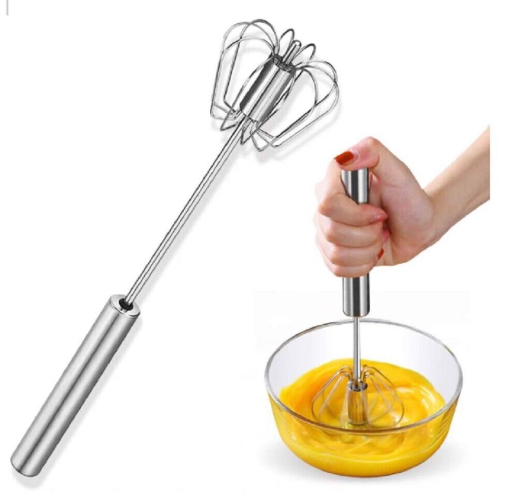 Kitcheniva Semi-Automatic Egg Whisk Hand Push Blender
