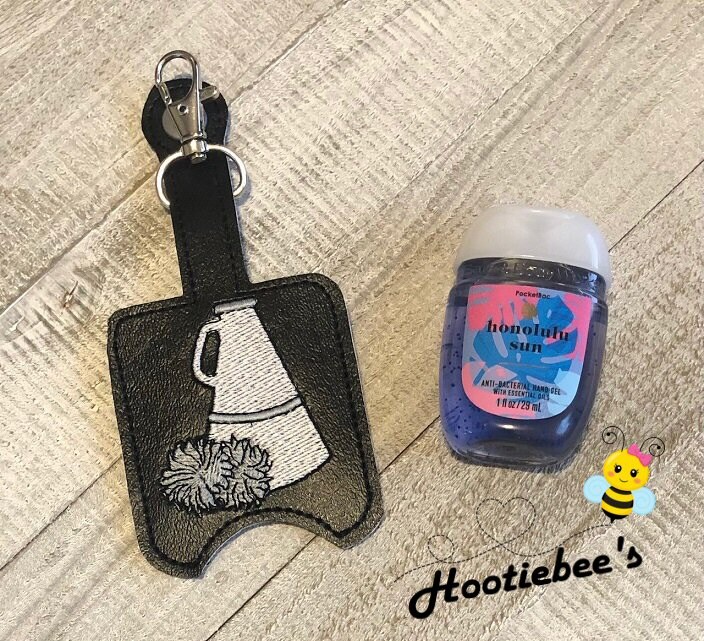 Cheerleading Hand Sanitizer Holder and or Lip Balm Holder and or