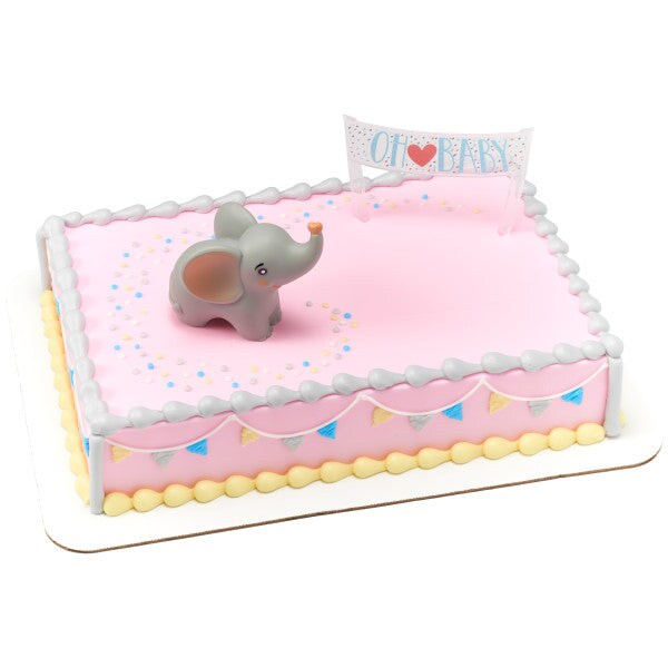 Oh Baby Elephant DecoSet&#xAE; Cake Decoration