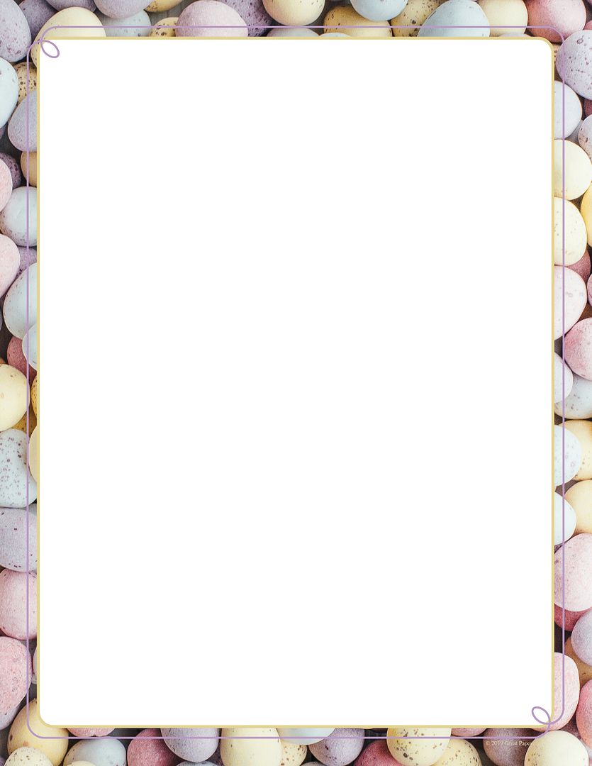 Great Papers! Speckled Eggs Easter Stationery Letterhead, Invitations and Announcements, Printer Friendly, 8.5&#x22;x11&#x22;, 80 Pack