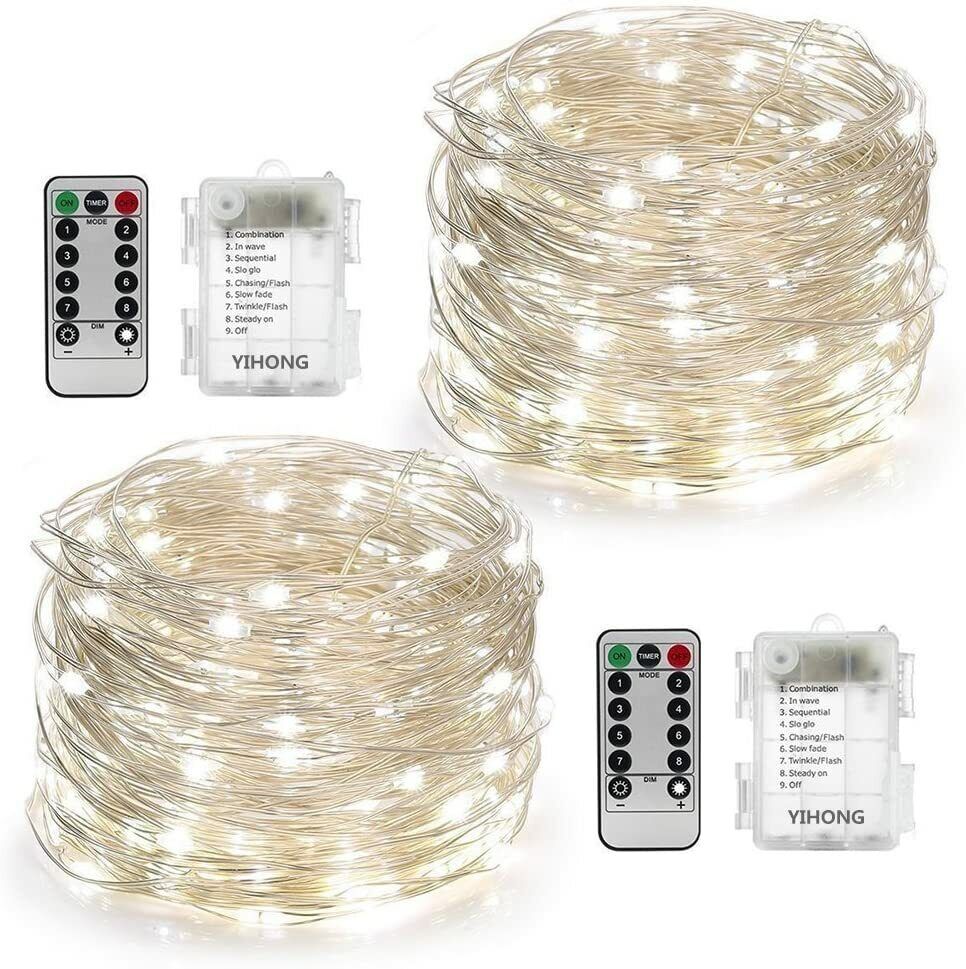 Battery Operated String Lights Waterproof Rope Lights