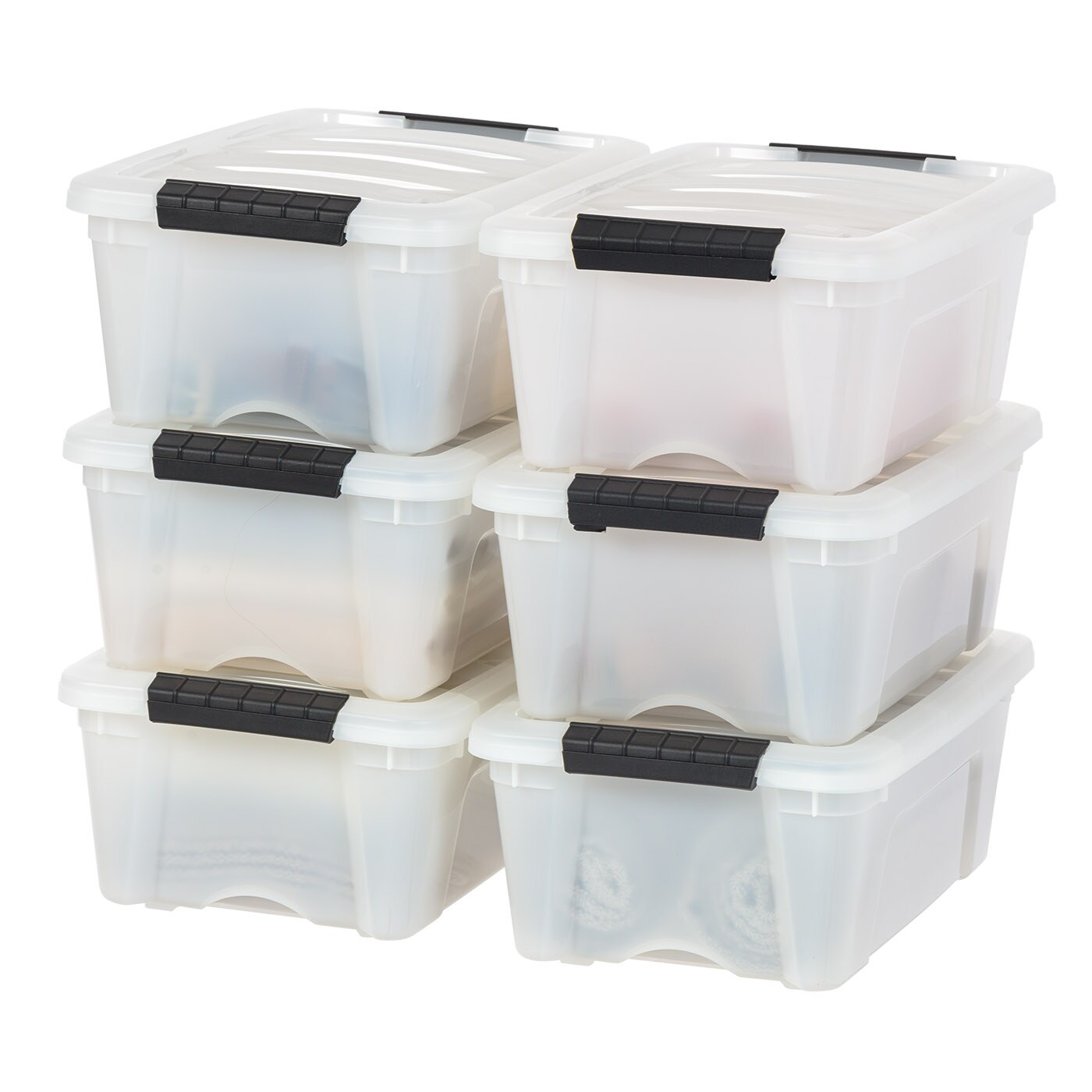 mDesign Plastic Portable Makeup Storage Organizer Tote Caddy Bin - 2 Pack