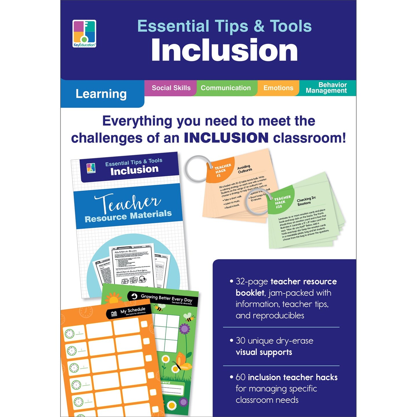 Essential Tips &#x26; Tools: Inclusion Classroom Kit, Grade PK-8
