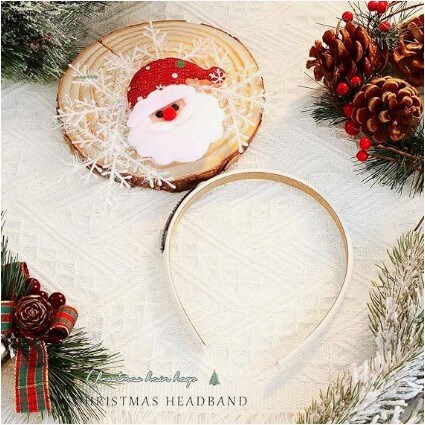 Headband for the Holidays Headband with a Snowflake Christmas Hair Hoop Bandana Santa Claus Christmas Party Supplies Gifts Sparkle Costume Headwear Holiday Headdress Women&#x27;s and Girls&#x27; Accessories