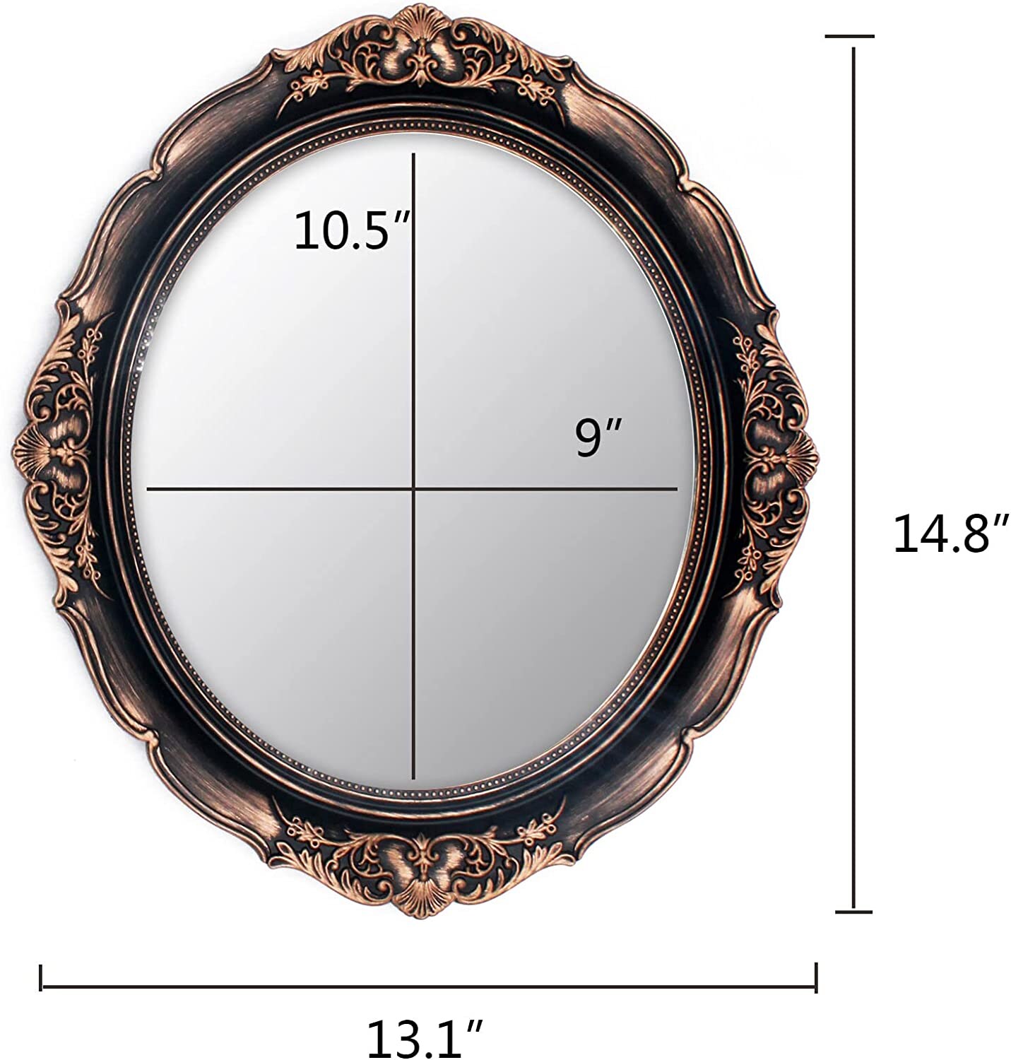 Vintage Hanging Mirrors for Home Decor