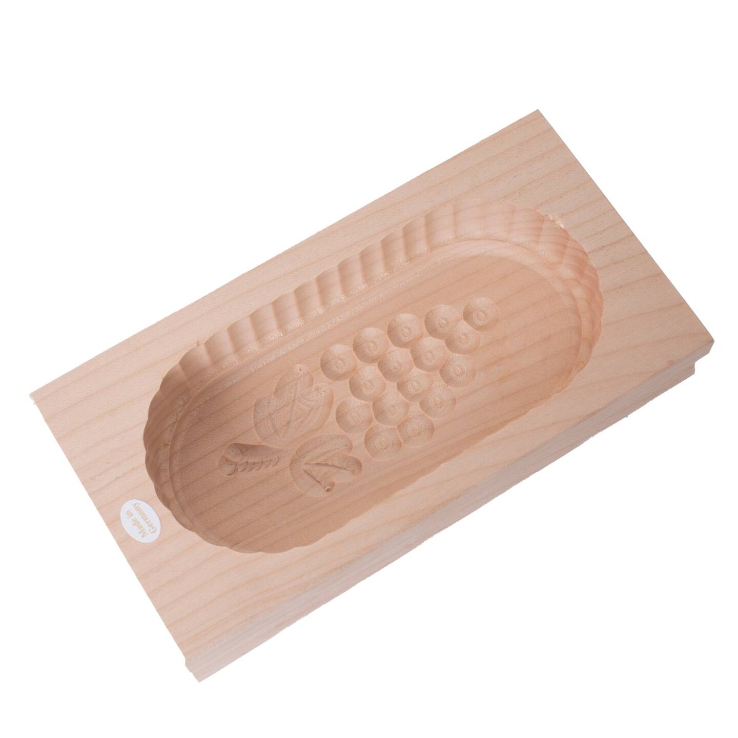 Butter Mold 1/2 pound Maple Hard wood - Hamby Dairy Supply