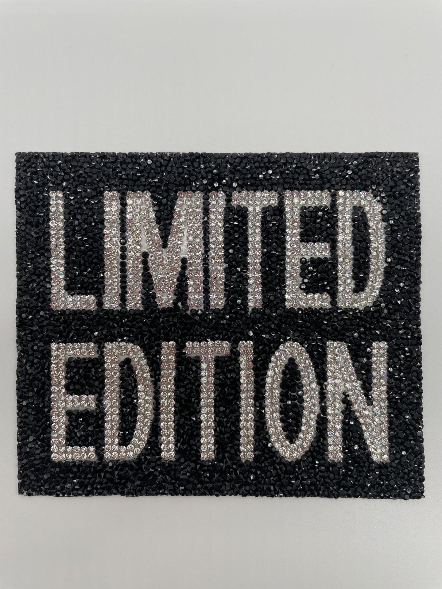 Limited Edition rhinestone patch