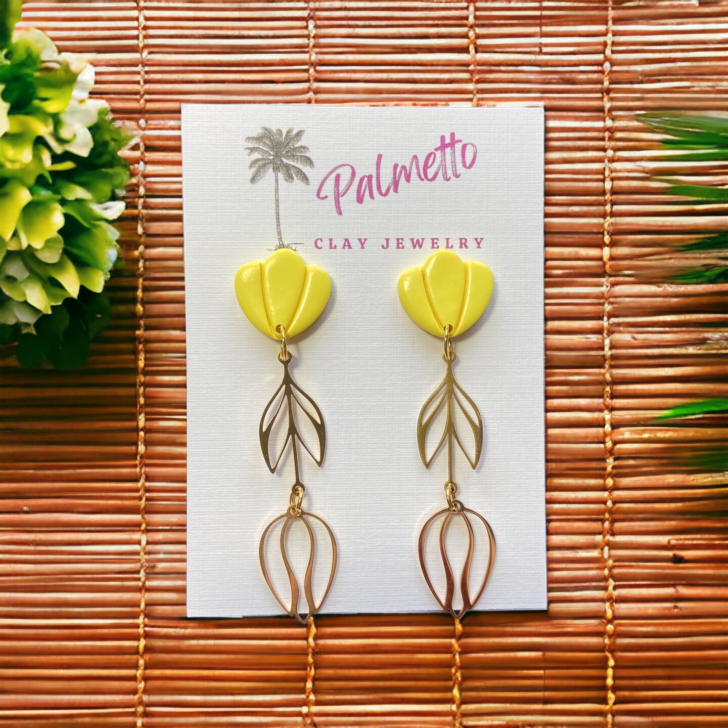 Spring Polymer Clay Earrings