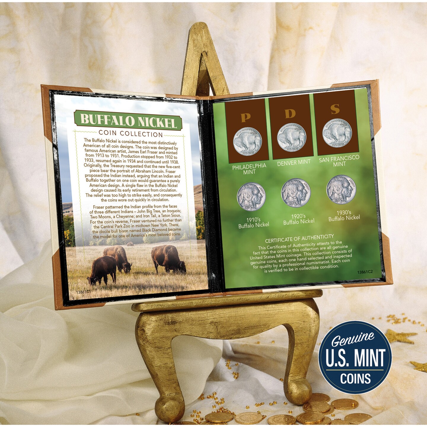 Buffalo Nickel Coin Set