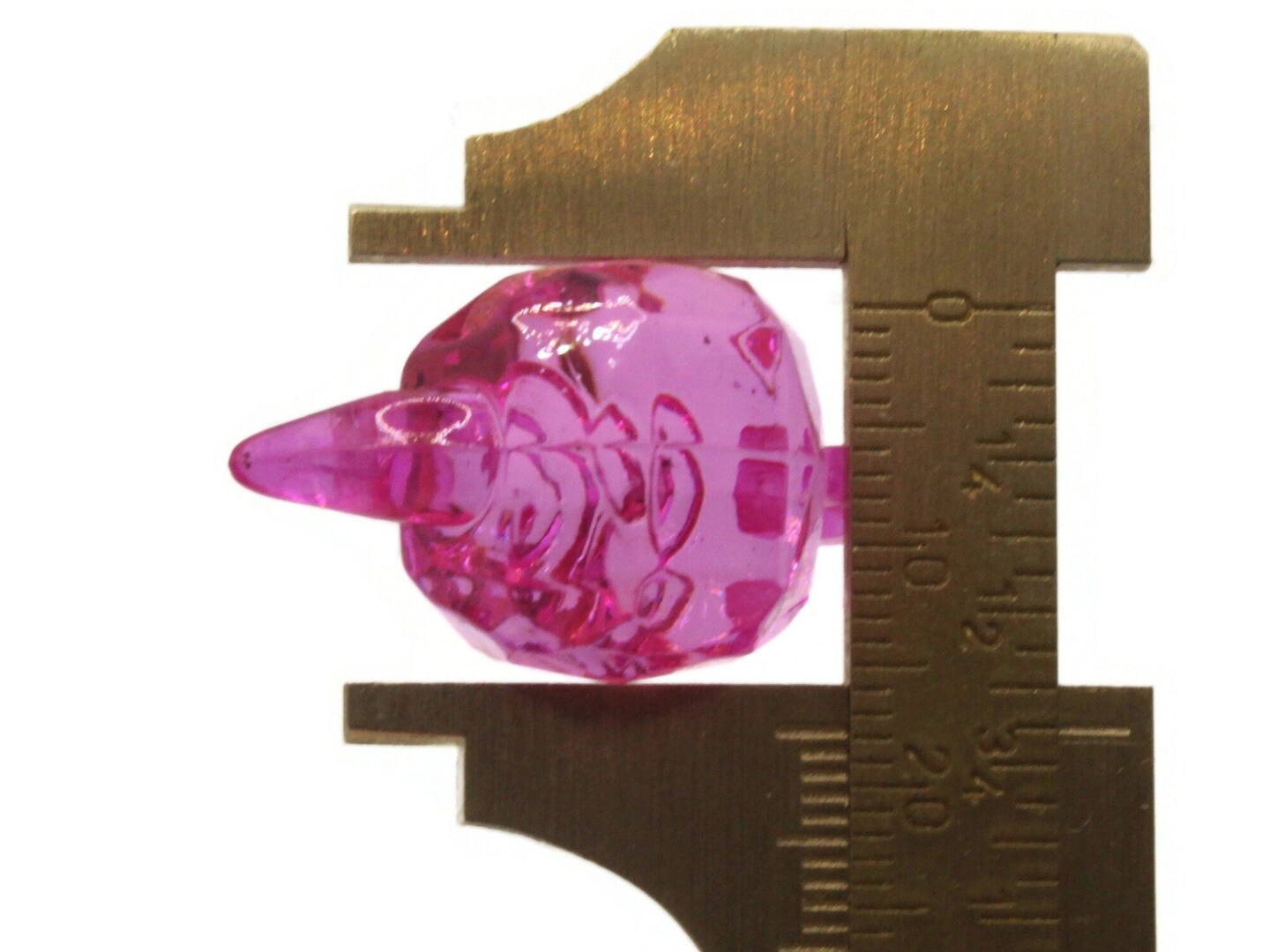 6 32mm Mixed Color Miniature Teapot Plastic Charms