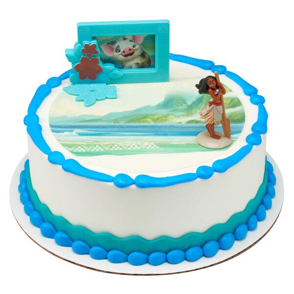 Moana Adventures in Oceania DecoSet&#xAE; Cake Decoration