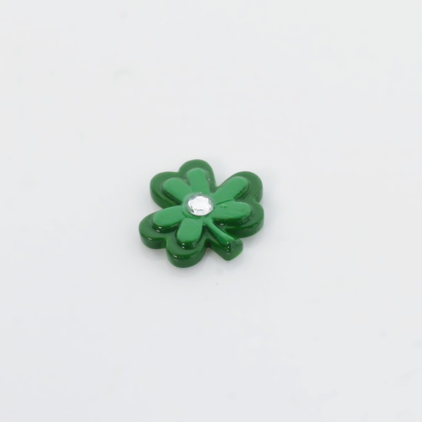 Shamrock St. Patrick&#x27;s Day Flatback Craft Embellishments (4 pcs)