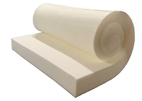 GoTo Foam 3&#x22; Height x 18&#x22; Width x 18&#x22; Length 44ILD (Firm) Upholstery Cushion Made in USA