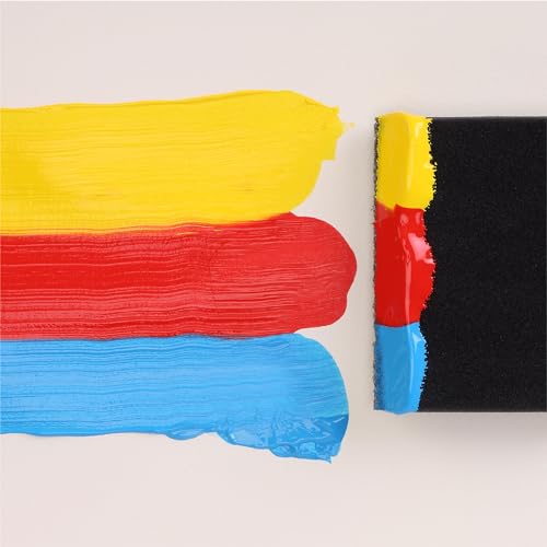 26 Pack Foam Paint Brushes,, 1&#x201D;, 2&#x201D; &#x26; 3&#x201D;, Sponge Brushes, Sponge Paint Brush, Foam Brushes for Painting, Foam Brushes for Staining, Paint Sponges, Foam Brushes for Mod Podge Brushes