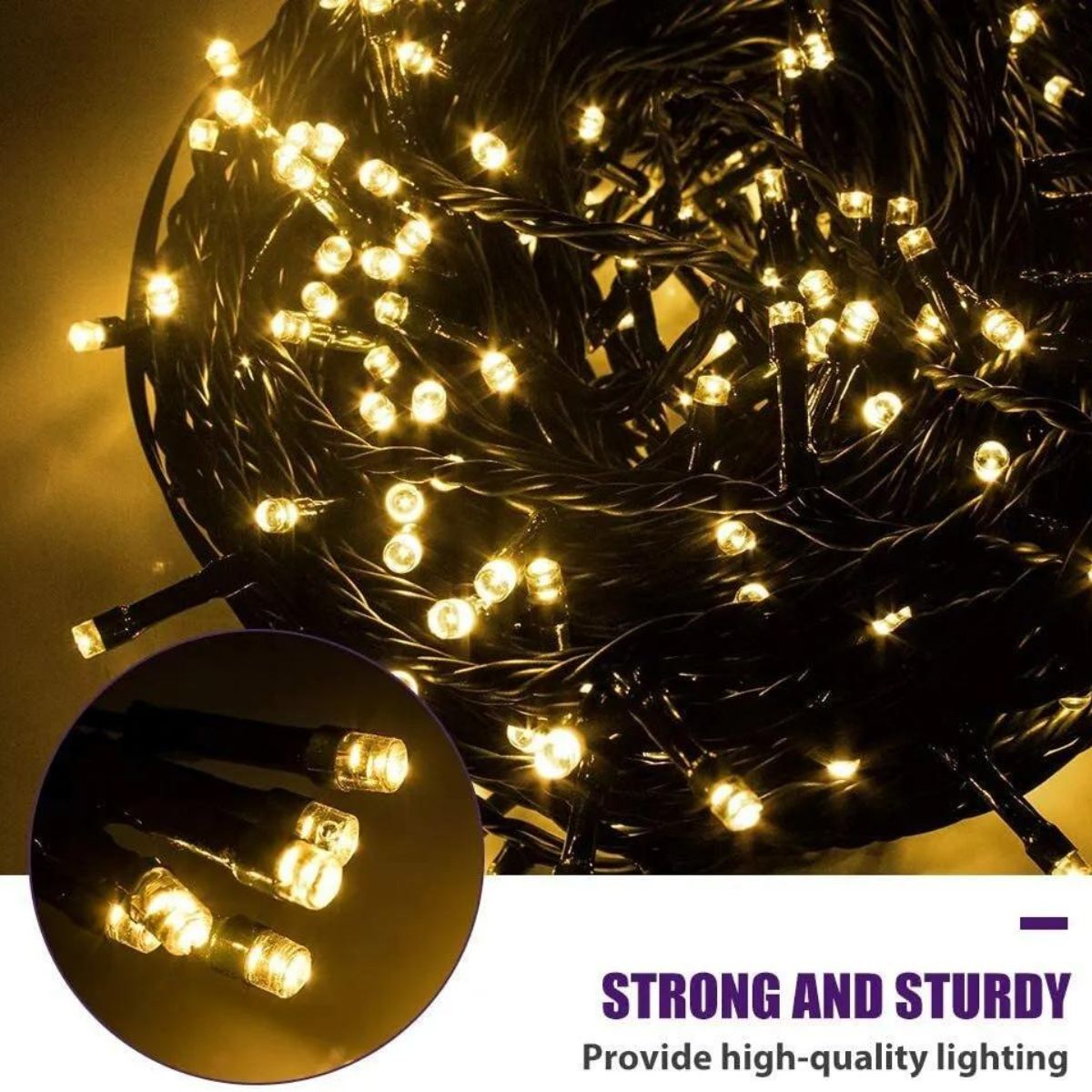 Waterproof Christmas Lights for Outdoor and Indoor