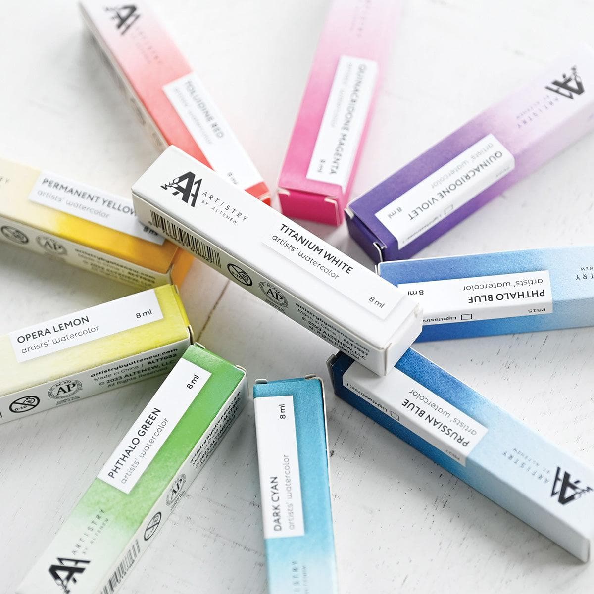 Palette Perfection Artists&#x27; Watercolor Tube Bundle