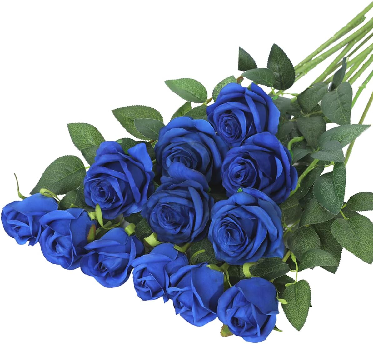 12 Pcs Long Lush Stem Roses Perfect for Every Occasion