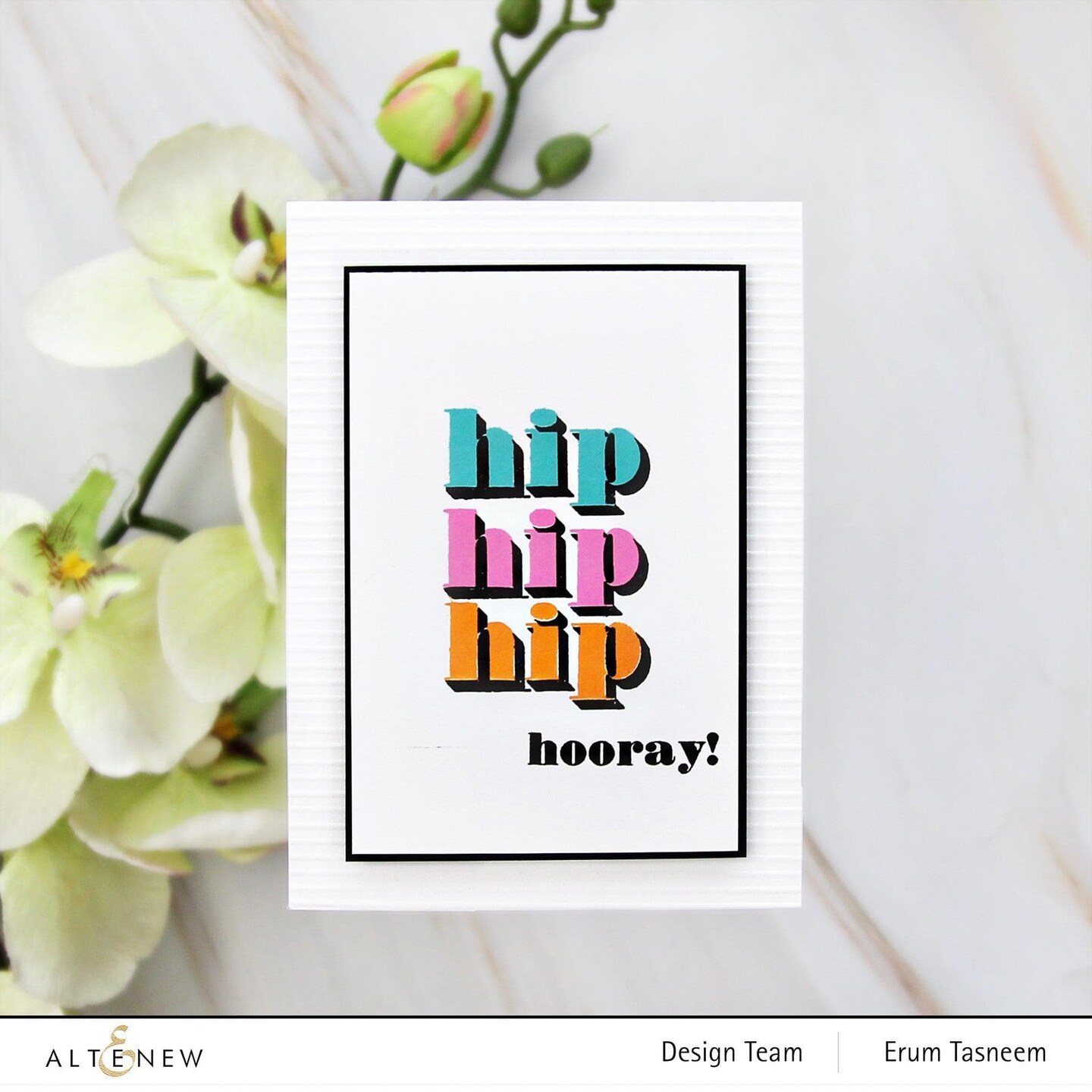 Mini Delight: Hooray! Stamp &#x26; Die Set