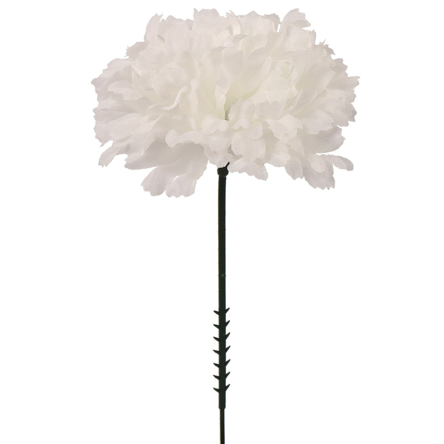 100-Pack: Cream White Carnation Picks, 5&#x22; Stems by Floral Home&#xAE;