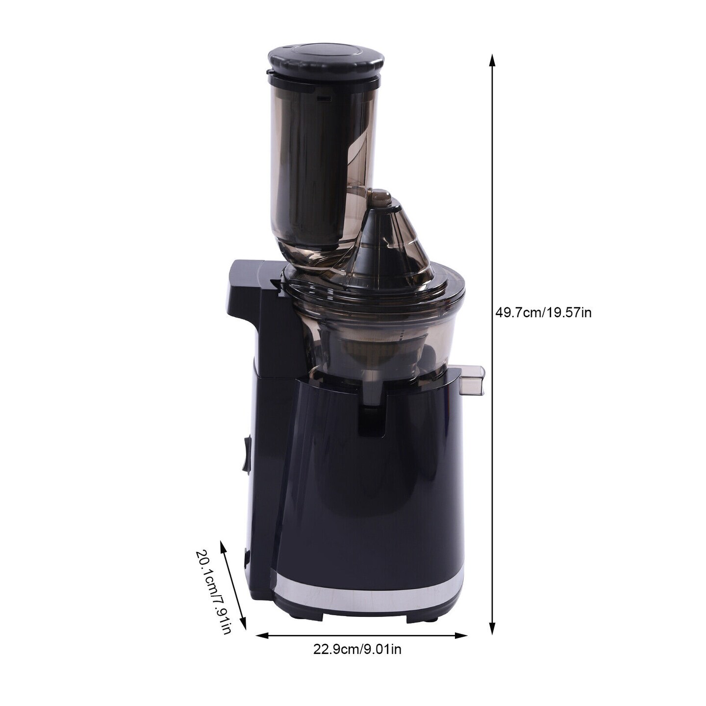 Kitcheniva Quiet Slow Juicer Extractor Masticating Machine
