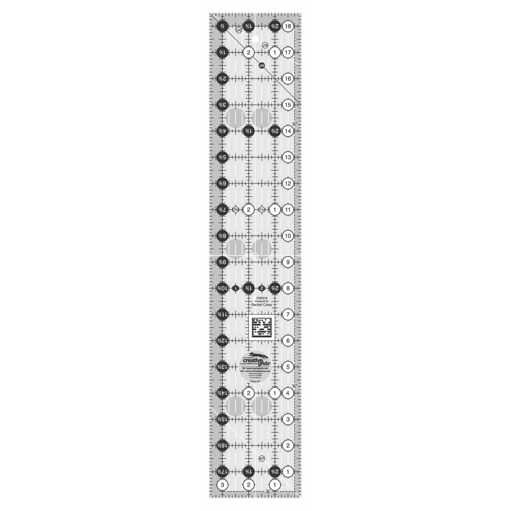 Creative Grids Quilt Ruler 12-1/2in x 18-1/2in